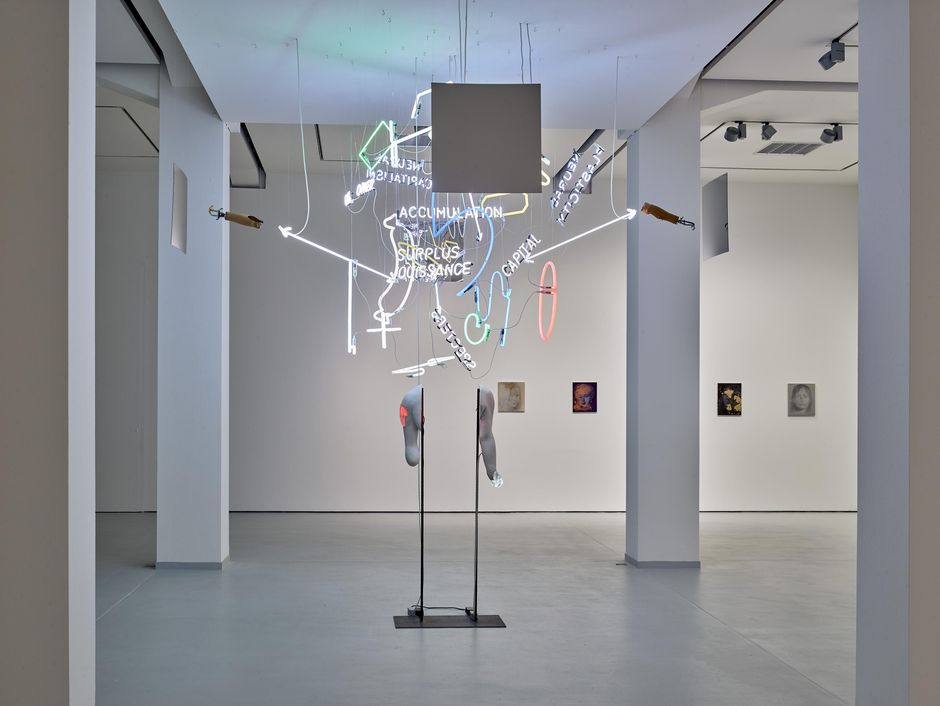 Warren Neidich, Sibylle Springer, Installation view, 2020, KAI 10 | ARTHENA FOUNDATION, Photo: Achim Kukulies, Düsseldorf, Courtesy the artists