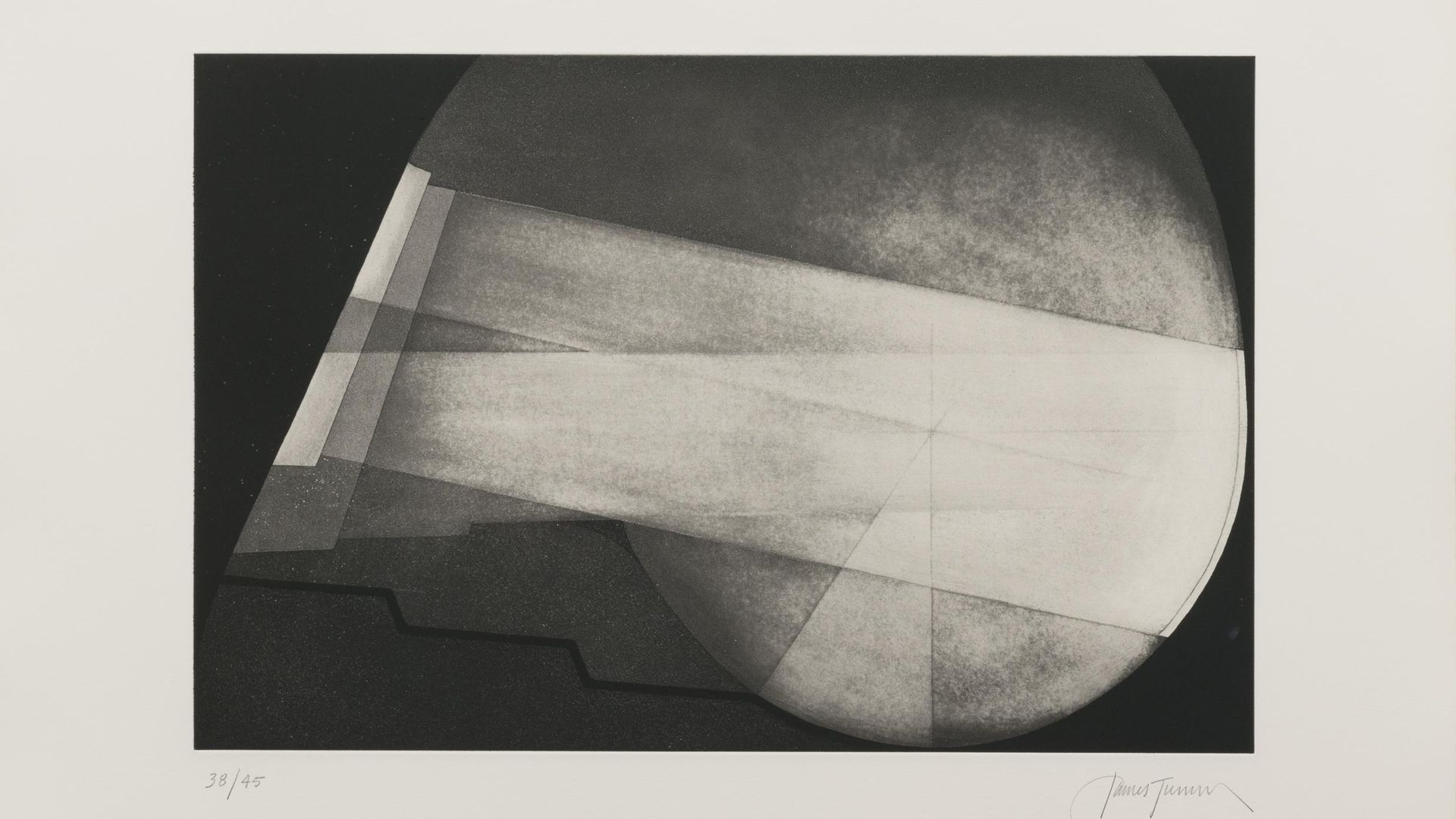 James Turrell, Deep Sky, 1984, part 6 of 7, Courtesy Häussler Contemporary, Munich