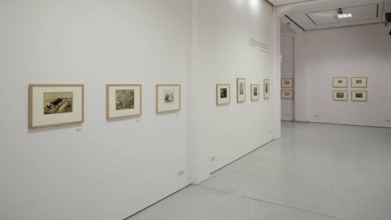 Alfred Kubin and James Ensor, Installation view KAI 10 | Raum für Kunst, photographer: Claus Langer